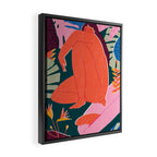 Island noon Framed Canvas Print Gallery Image 2