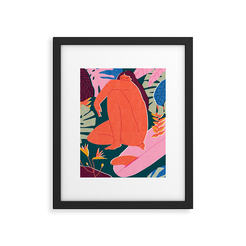 Island noon Framed Art Print Gallery Image 5