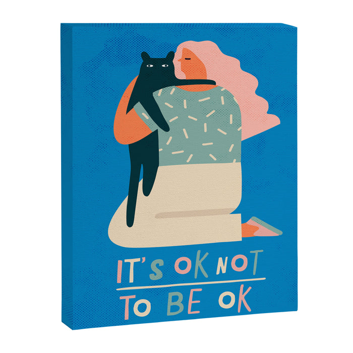 Its ok not to be ok Canvas Print Gallery Image 1