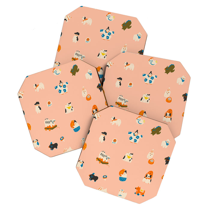 Japanese folk toys Coaster Gallery Image 1