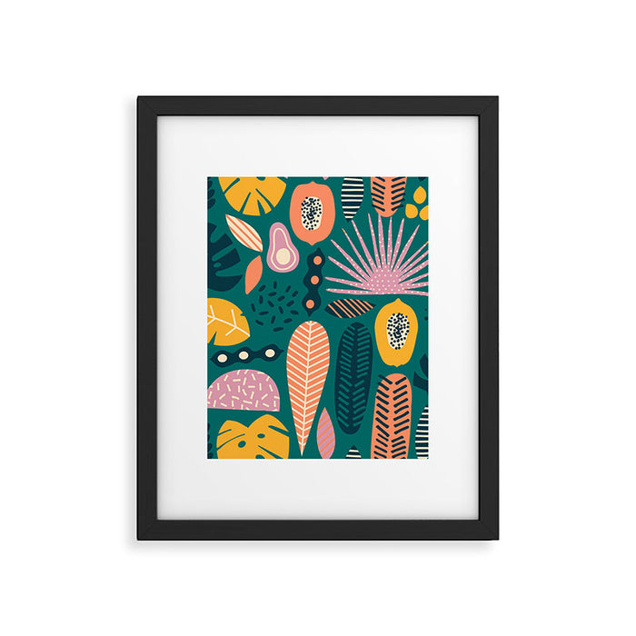 Jungle vibe Framed Art Print Gallery Image 1