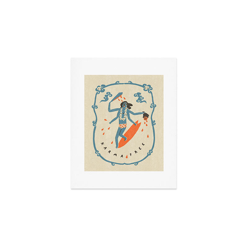 Karma Free Art Print Gallery Image 1