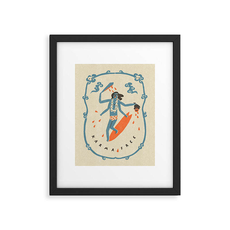 Karma Free Framed Art Print Gallery Image 5