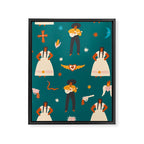 La vida buena Framed Canvas Print Gallery Image 8