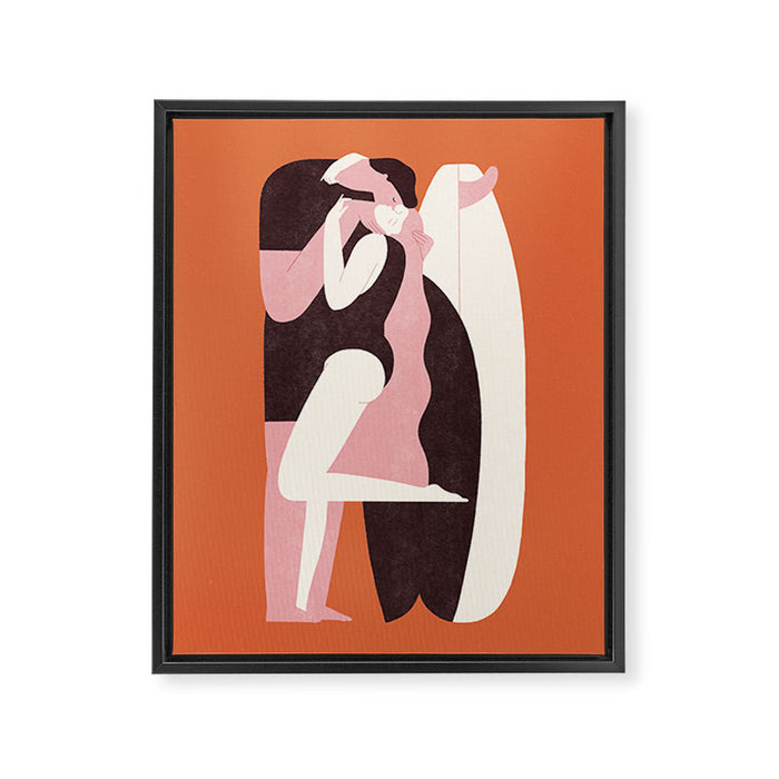 Let me be your ocean Framed Canvas Print Gallery Image 1