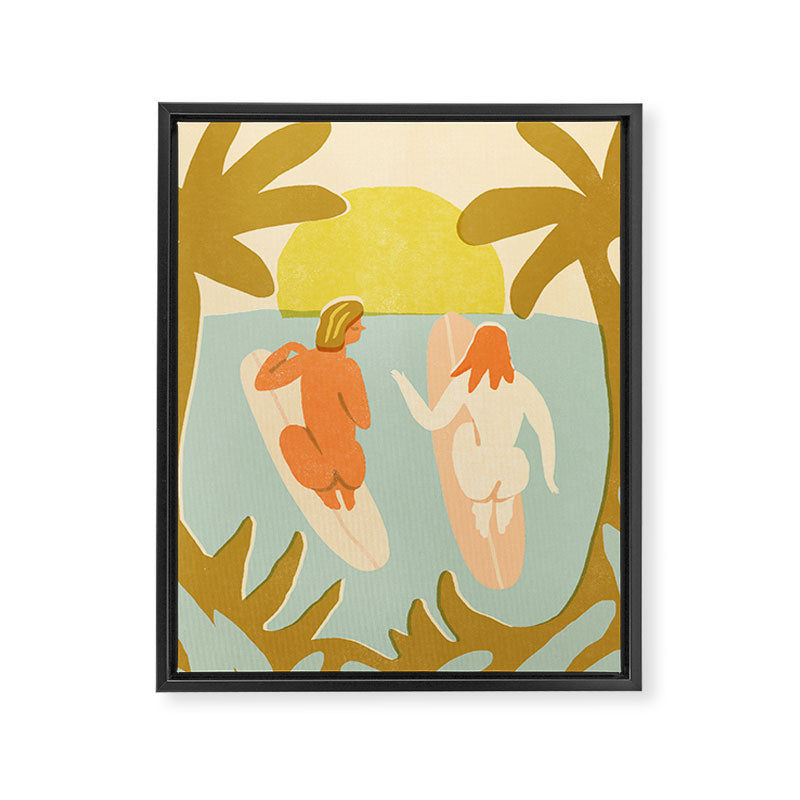 Lost in Paradise  Framed Canvas Print Gallery Image 3