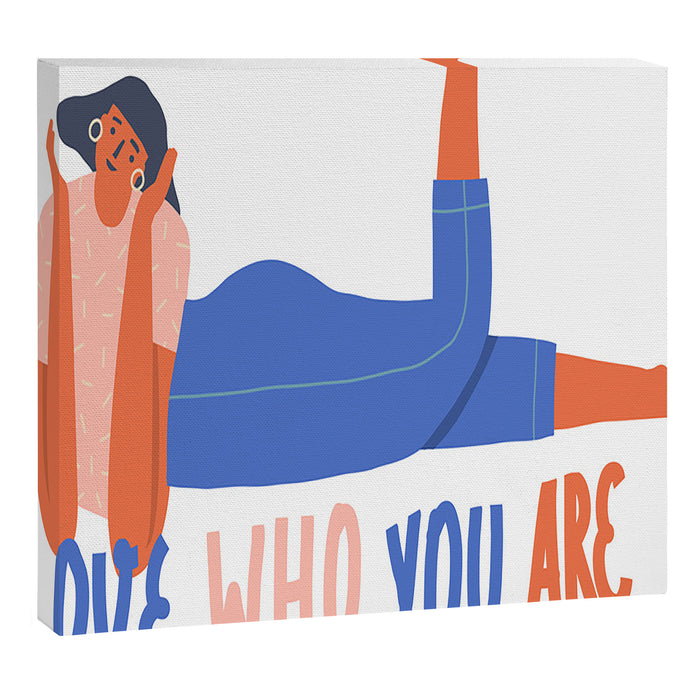 Love who you are Canvas Print Gallery Image 1