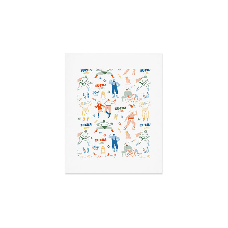 Lucha libre Art Print Gallery Image 1