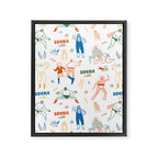 Lucha libre Framed Canvas Print Gallery Image 8