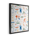 Lucha libre Framed Canvas Print Gallery Image 2