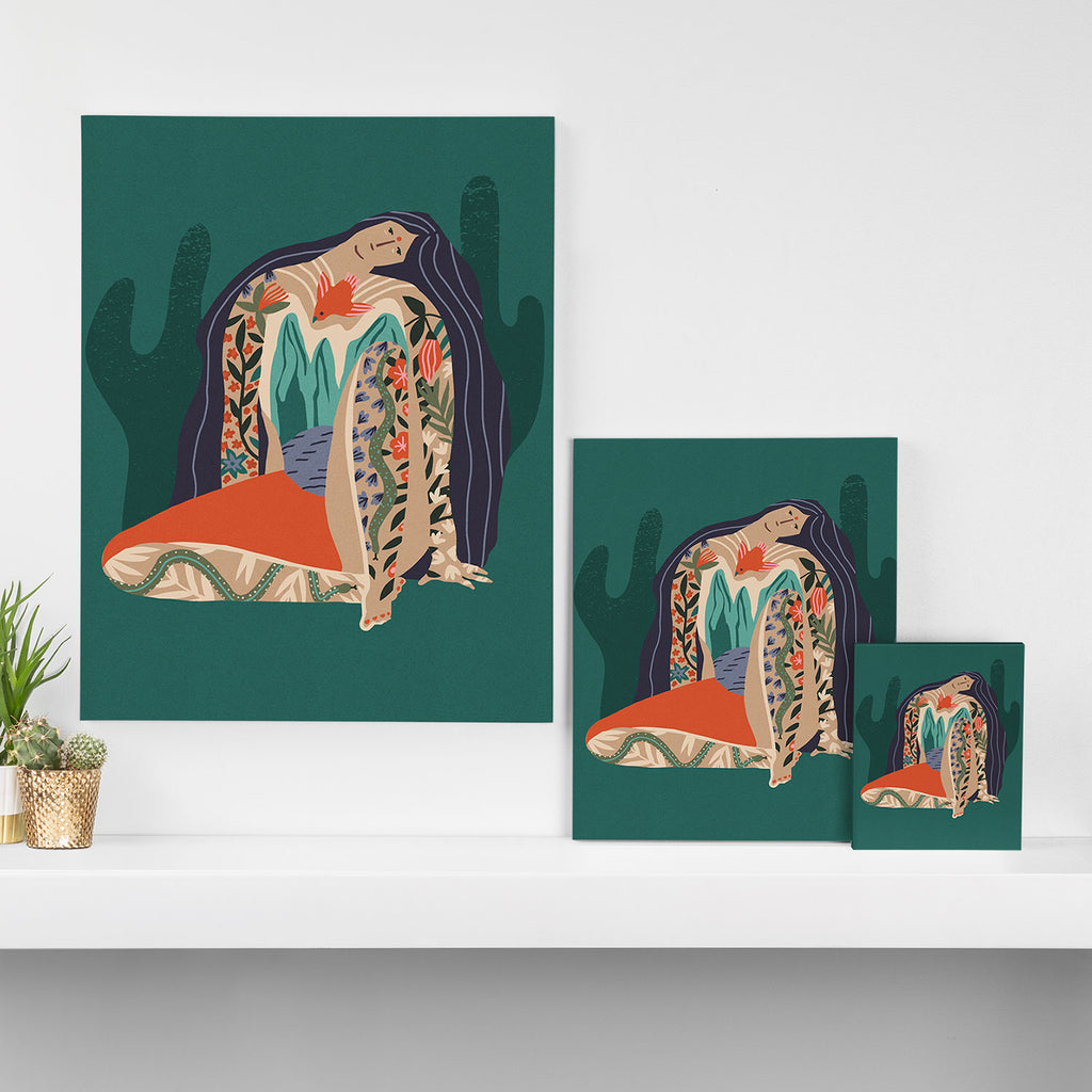 Madre Tierra Canvas Print Gallery Image 3