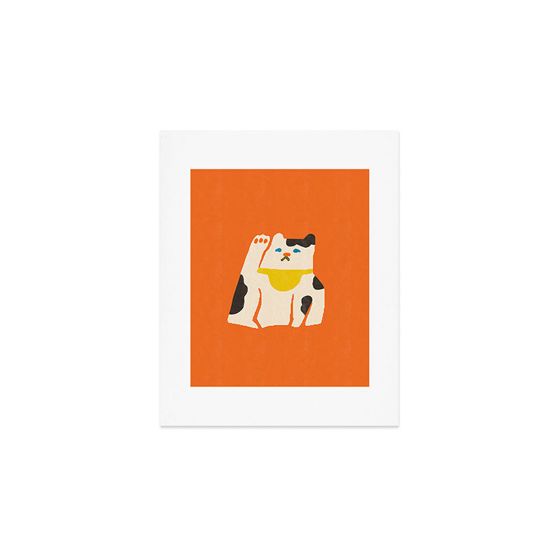 Maneki Neko Art Print Gallery Image 1