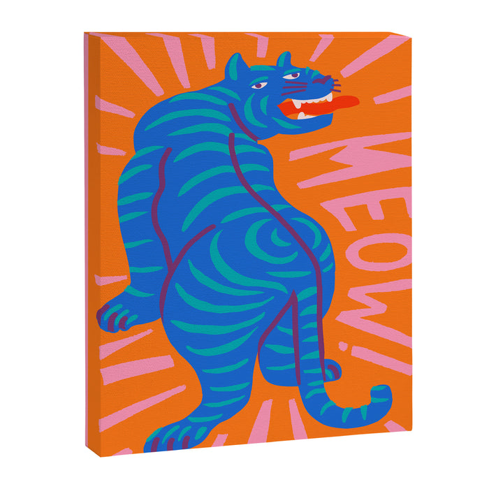 Meow Canvas Print Gallery Image 1
