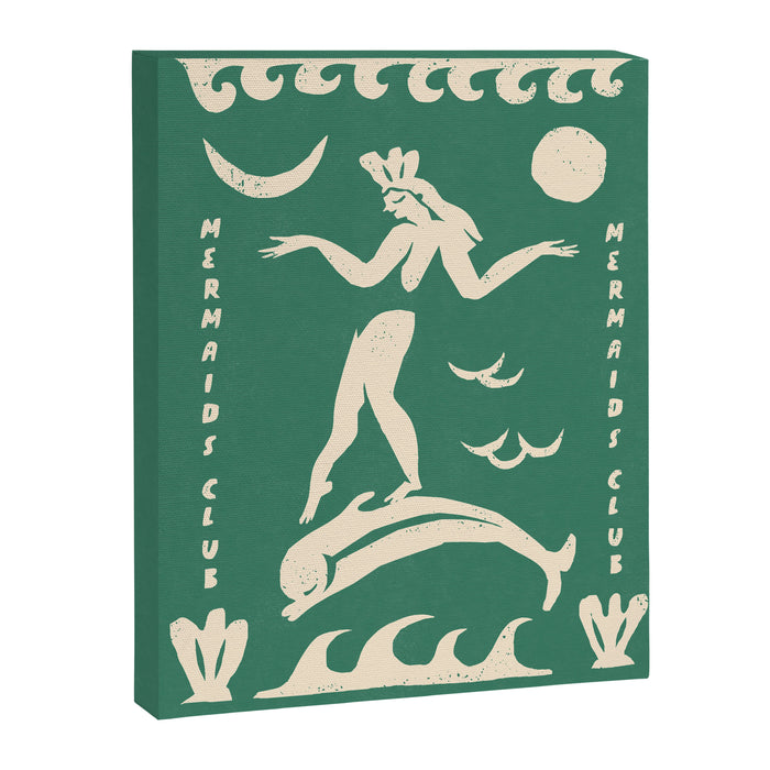 Mermaid club Canvas Print Gallery Image 1