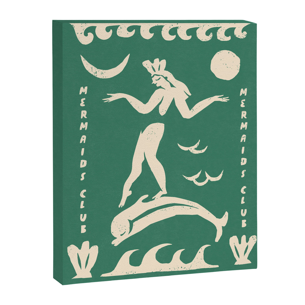 Mermaid club Canvas Print Gallery Image 6