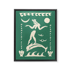 Mermaid club Framed Canvas Print Gallery Image 6