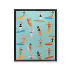 Mermaids Framed Canvas Print Gallery Image 8