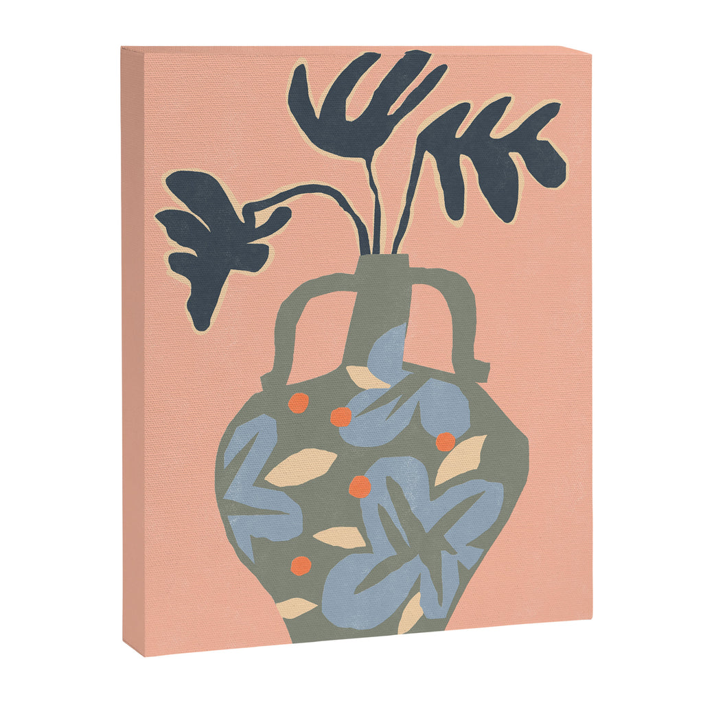 Monstera in the vase Canvas Print Gallery Image 6