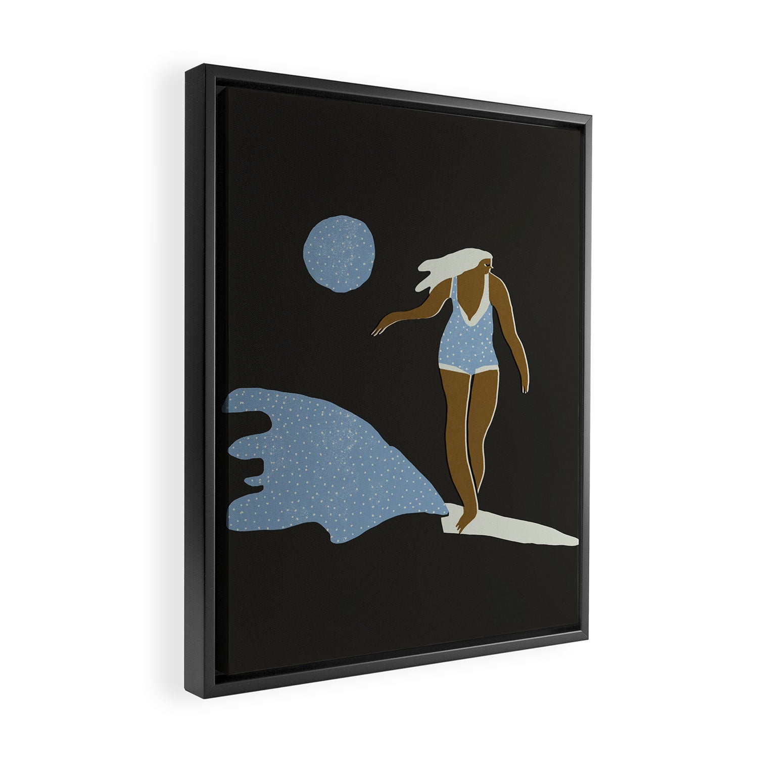 Moonride Framed Canvas Print Gallery Image 2