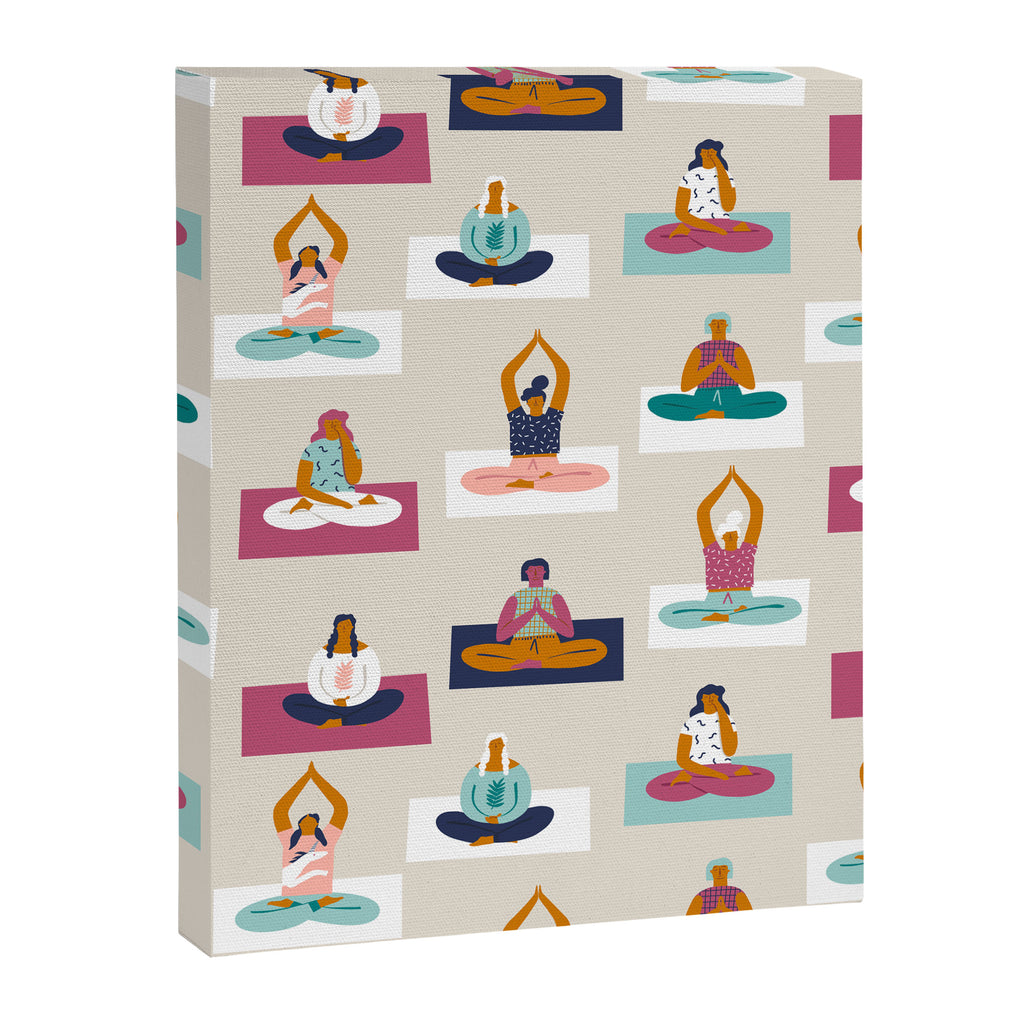 Morning yoga Canvas Print Gallery Image 8