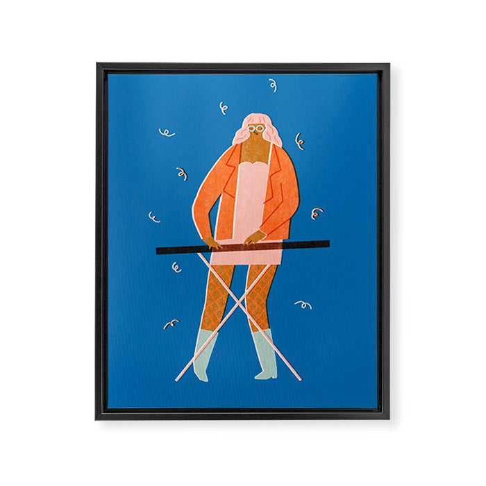 My finest hour Framed Canvas Print Gallery Image 1