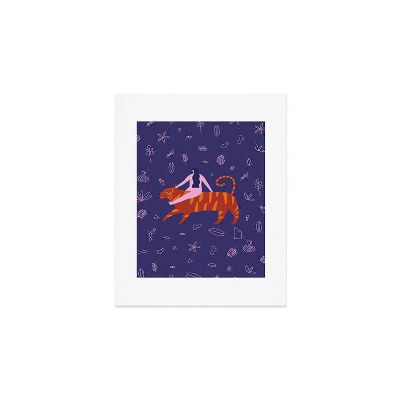 Night safari poster Art Print Gallery Image 1