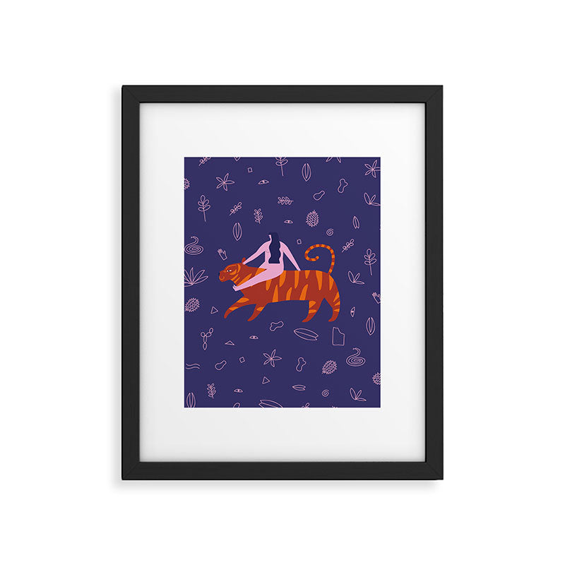 Night safari poster Framed Art Print Gallery Image 5