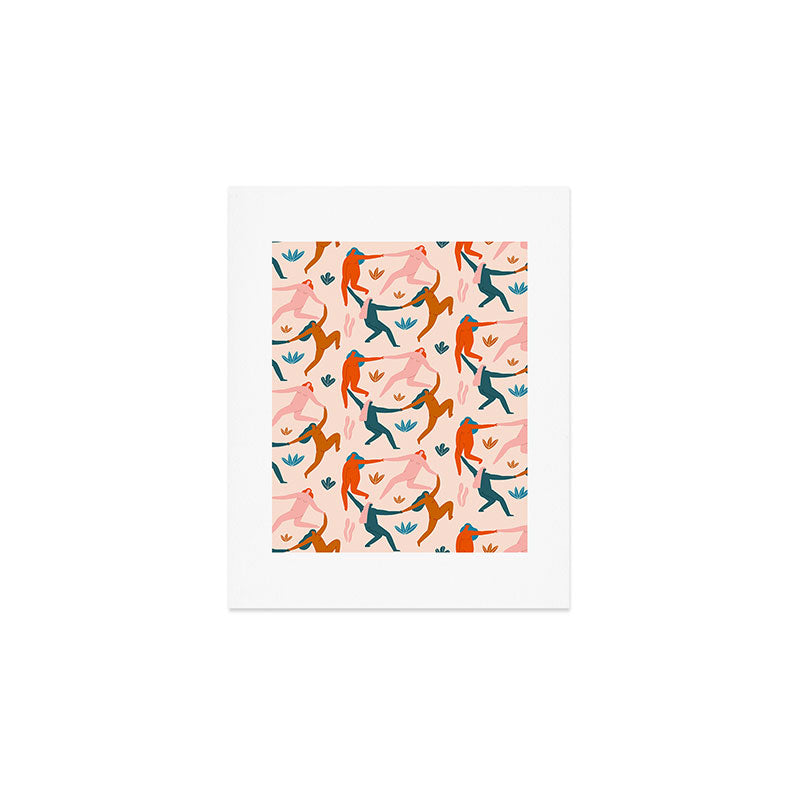 Nymphs pattern Art Print Gallery Image 1