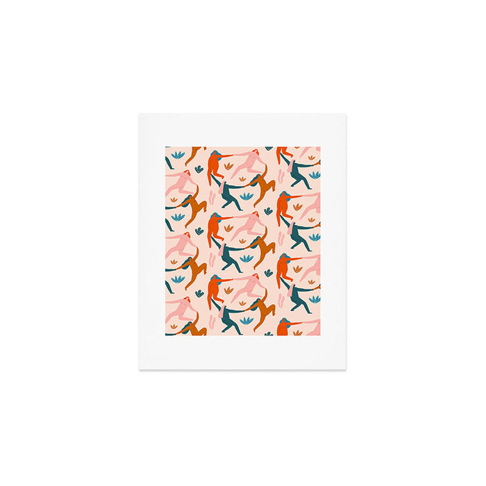 Nymphs pattern Art Print Gallery Image 1