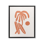 Palm and surfboards Framed Canvas Print Gallery Image 6