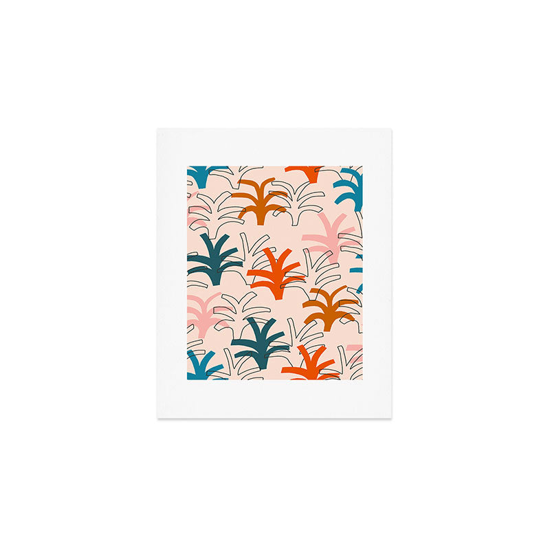 Palm grove Art Print Gallery Image 1
