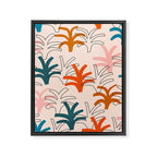 Palm grove Framed Canvas Print Gallery Image 8