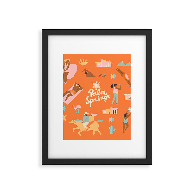Palm Springs Vacation Framed Art Print Gallery Image 6