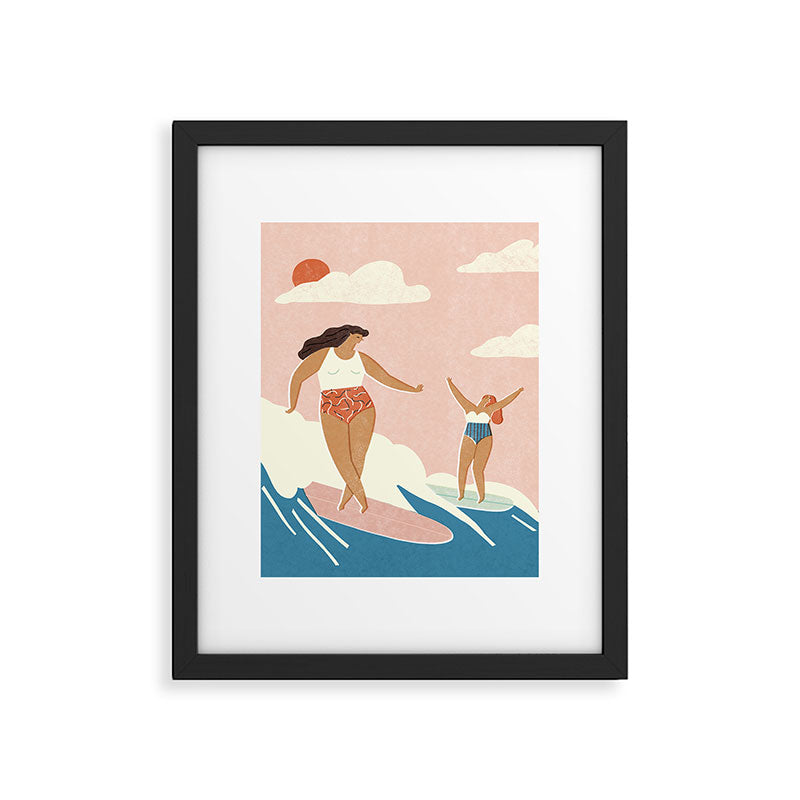 Party wave Framed Art Print Gallery Image 6