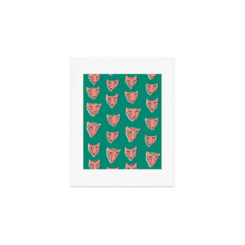 Pink pantehrs Art Print Gallery Image 1