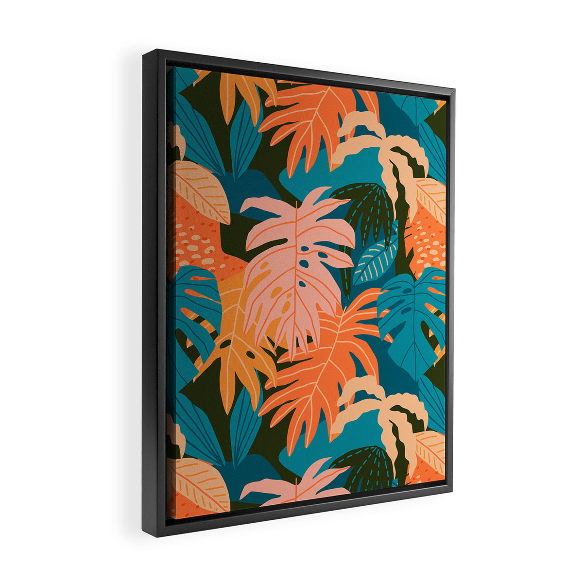 Plant Aloha Framed Canvas Print Gallery Image 2