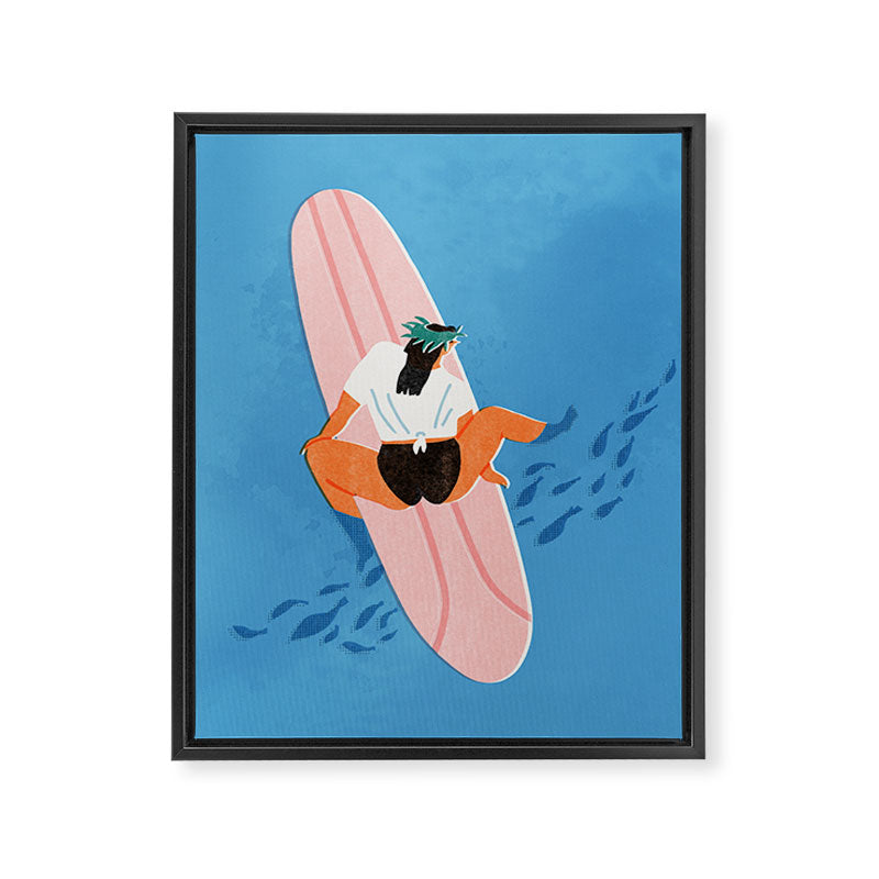 Queen's girl Framed Canvas Print Gallery Image 8