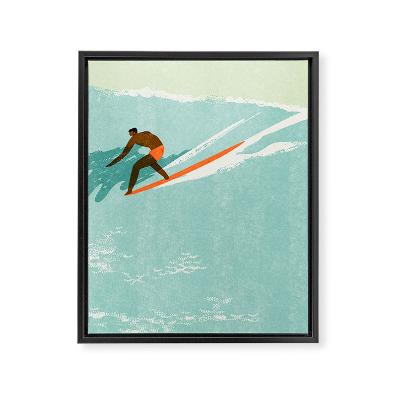 Riding giants Framed Canvas Print Gallery Image 6