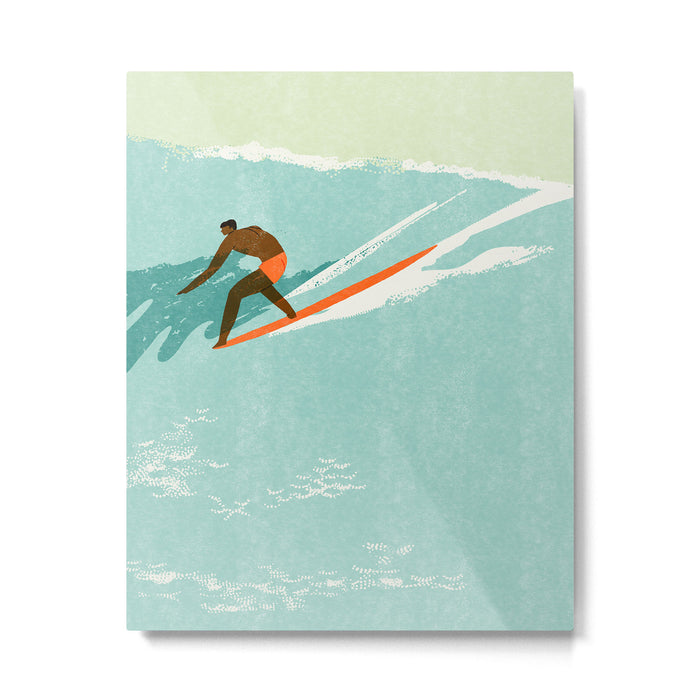 Riding giants Metal Print Gallery Image 1