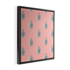 Robots Framed Canvas Print Gallery Image 2