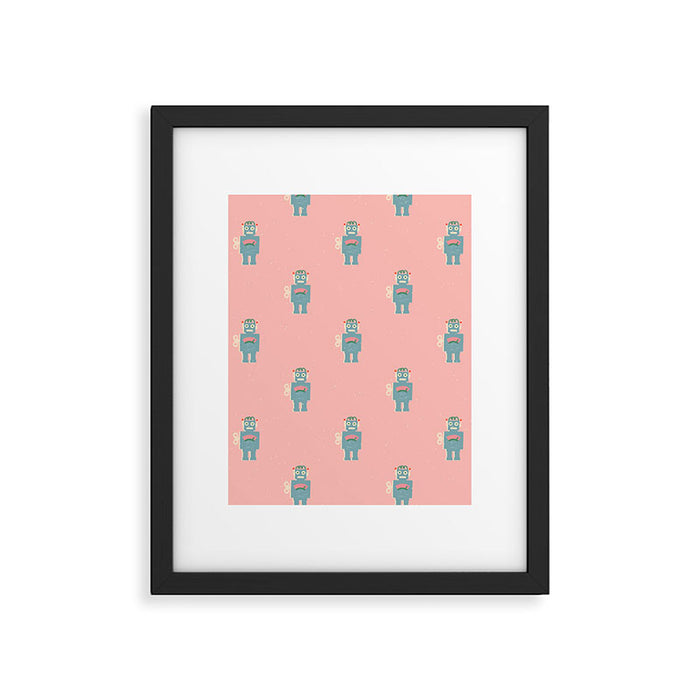 Robots Framed Art Print Gallery Image 1