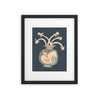 Rooster vase Framed Art Print Gallery Image 5