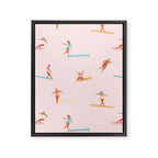 Sea babes Framed Canvas Print Gallery Image 8