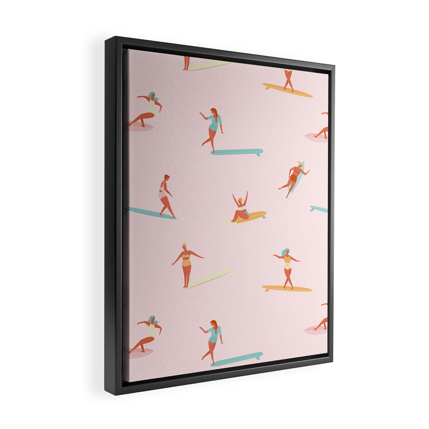 Sea babes Framed Canvas Print Gallery Image 2