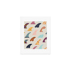 Single fin Art Print Gallery Image 1