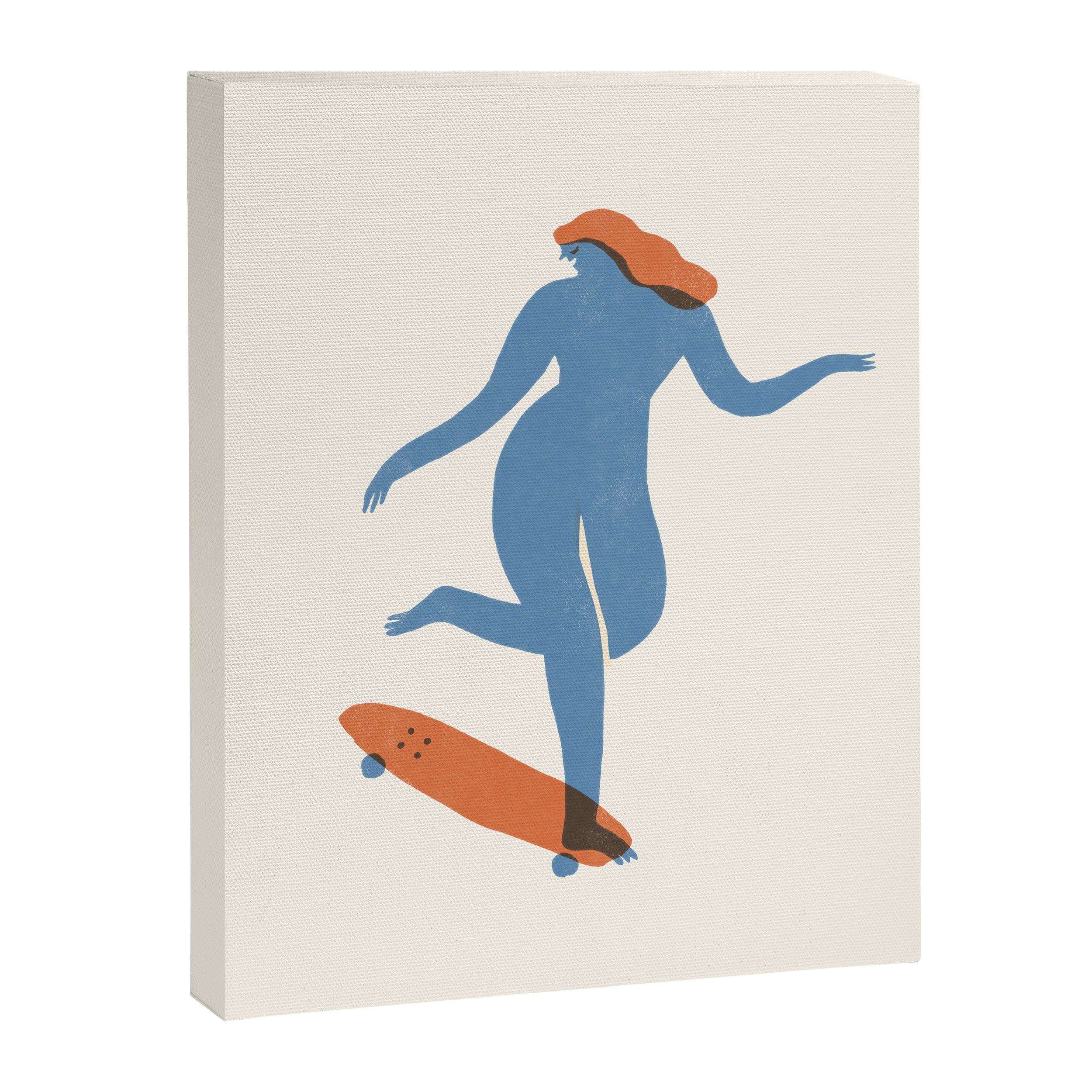 Skate girl Canvas Print Gallery Image 6
