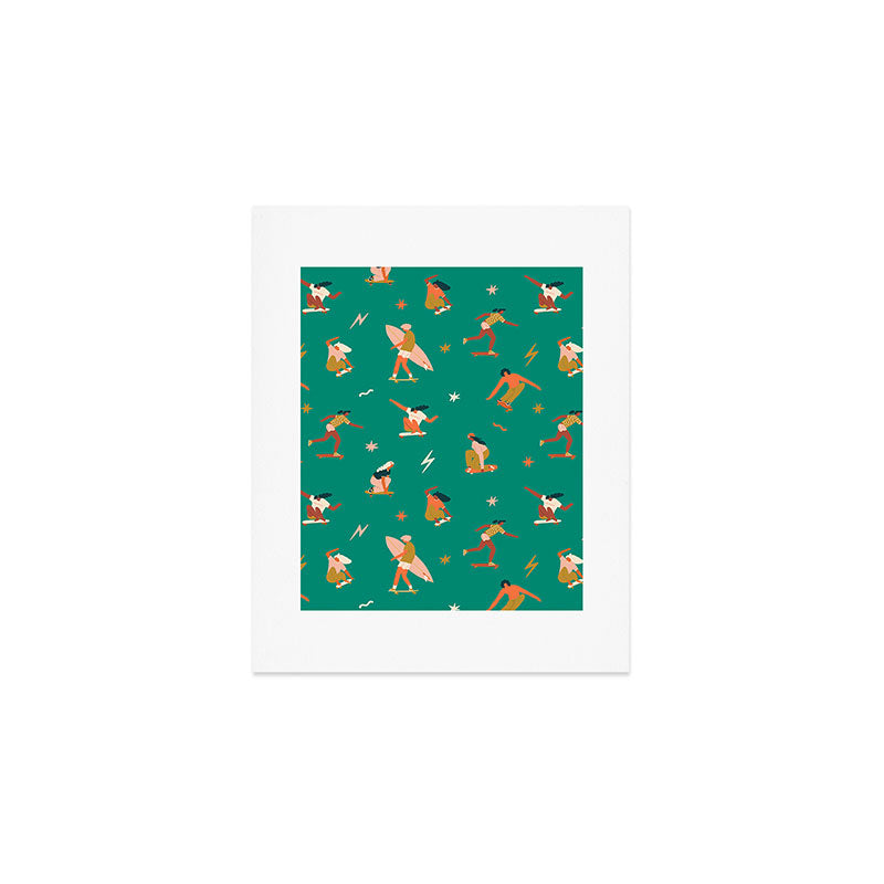 Skatepark Art Print Gallery Image 1