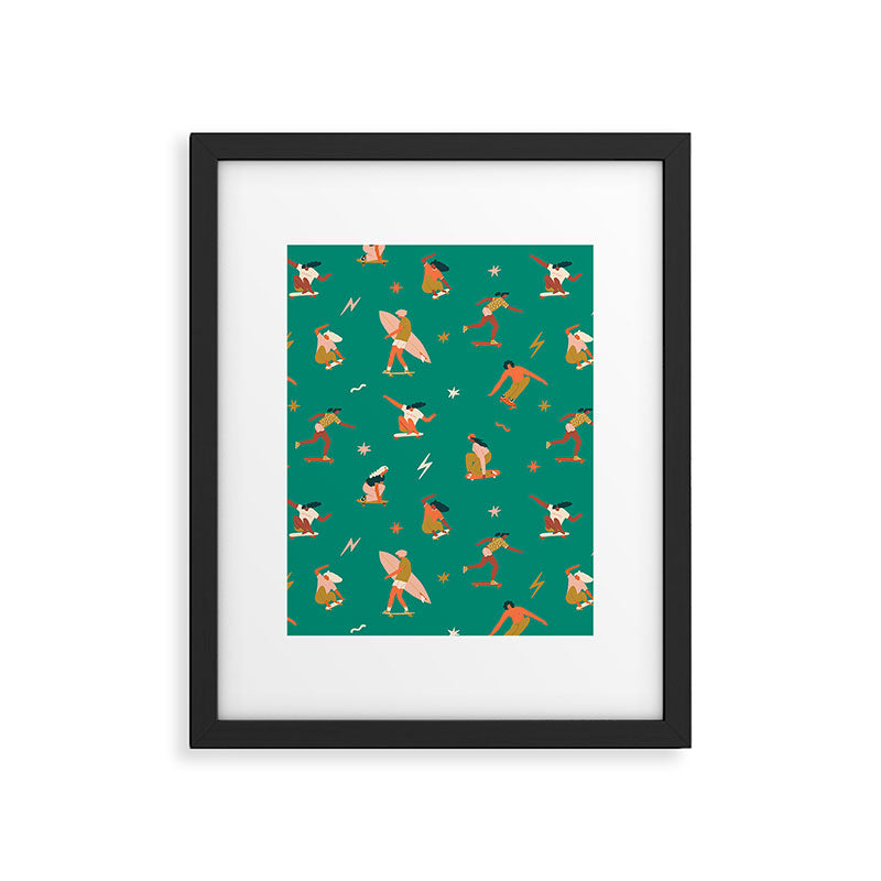 Skatepark Framed Art Print Gallery Image 6
