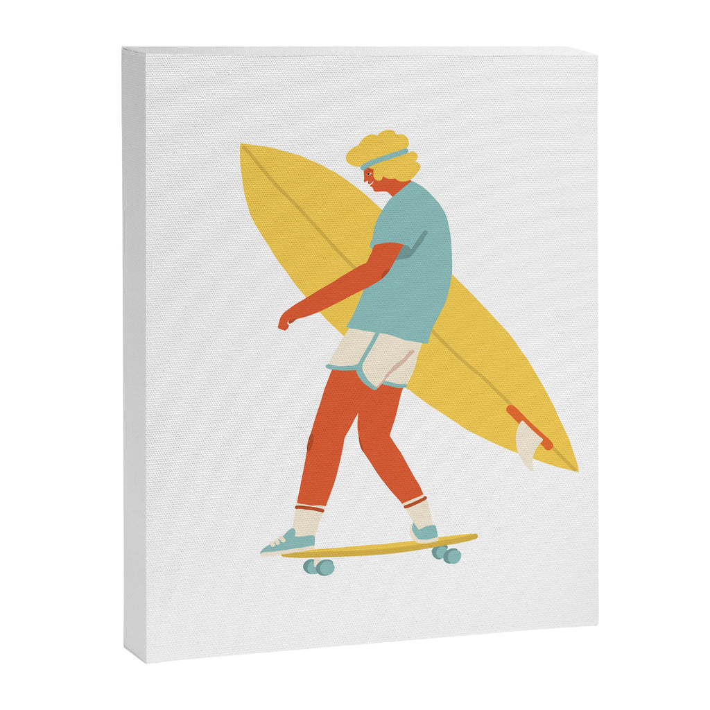 Skater from 70s Canvas Print Gallery Image 8
