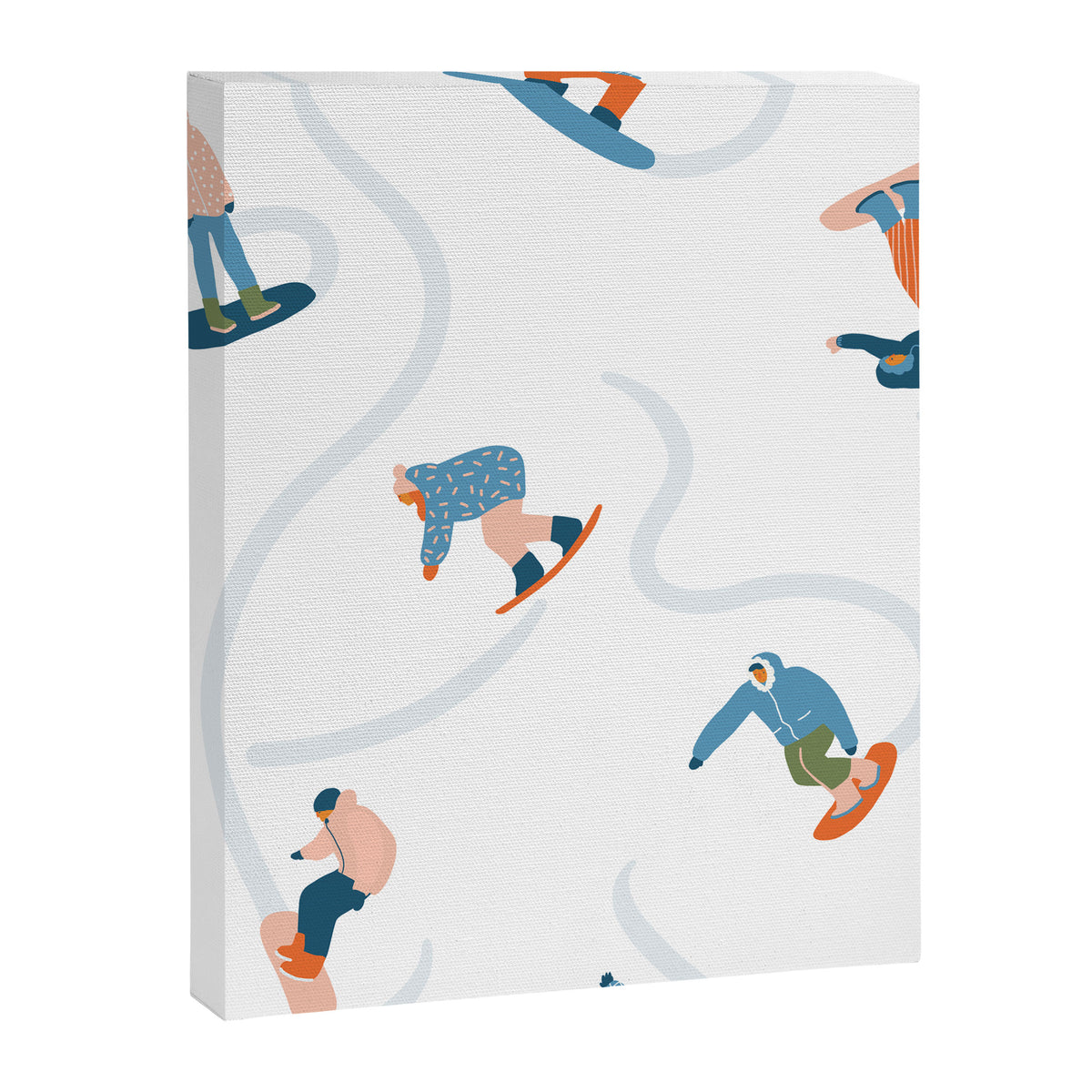 Snowboarding Canvas Print Gallery Image 8